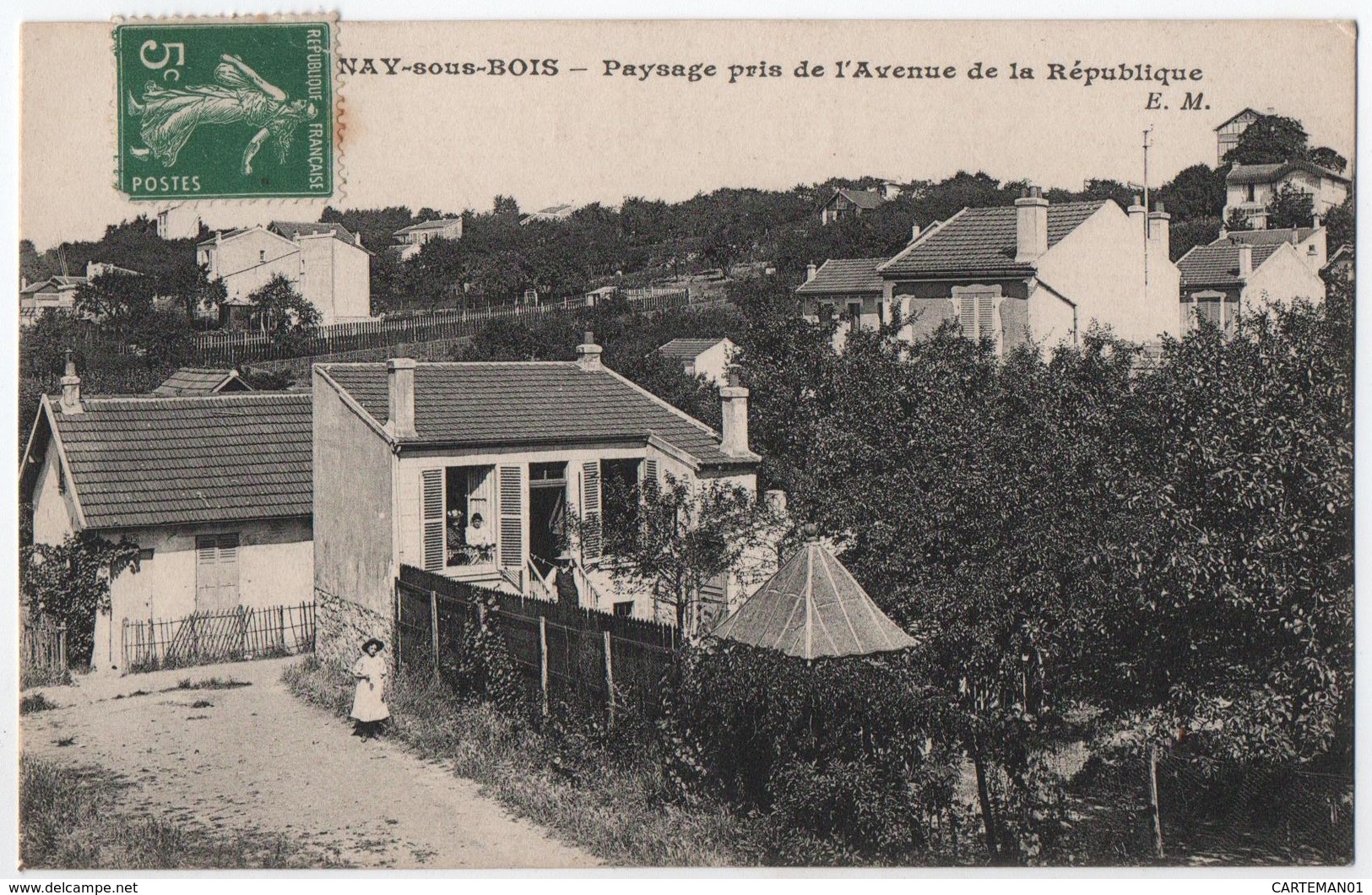 AULNAY-sous-BOIS  -- Paysage Pris De L'Avenue De La République - Aulnay Sous Bois