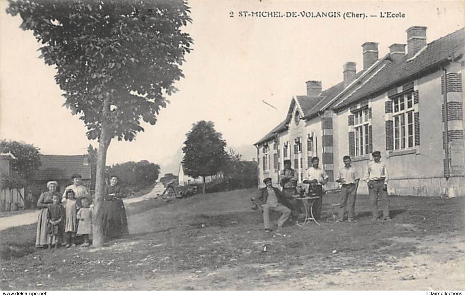 Saint Michel De Volangis     18        L'Ecole          (voir Scan) - Autres & Non Classés