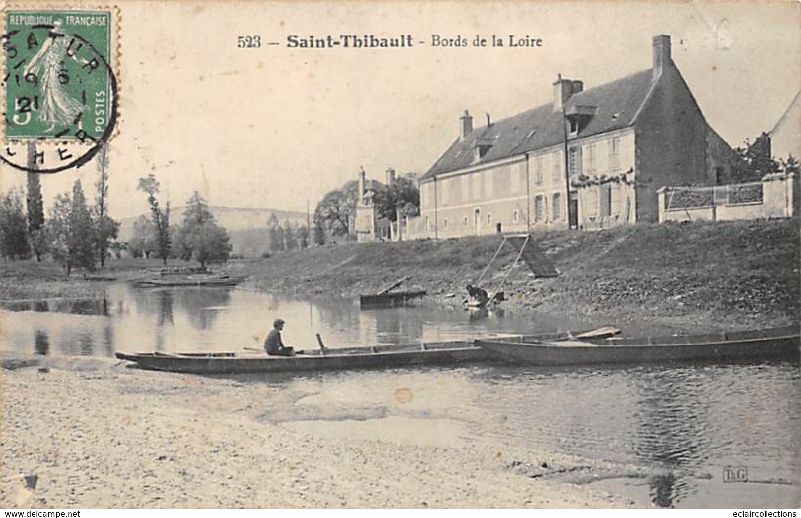 Saint Thibault        18         Bords De Loire          (voir Scan) - Autres & Non Classés