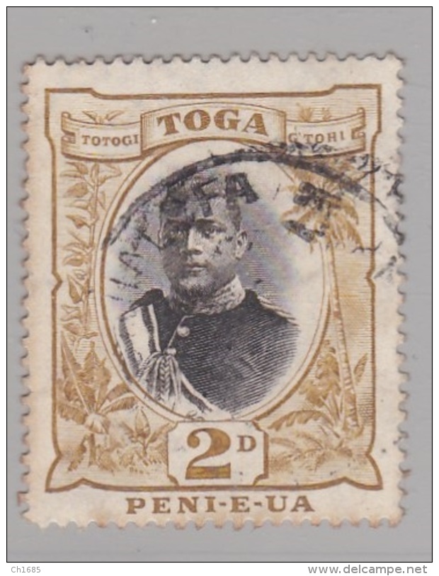TONGA :  Yvert No 40 (o) Roi George II - Tonga (...-1970)