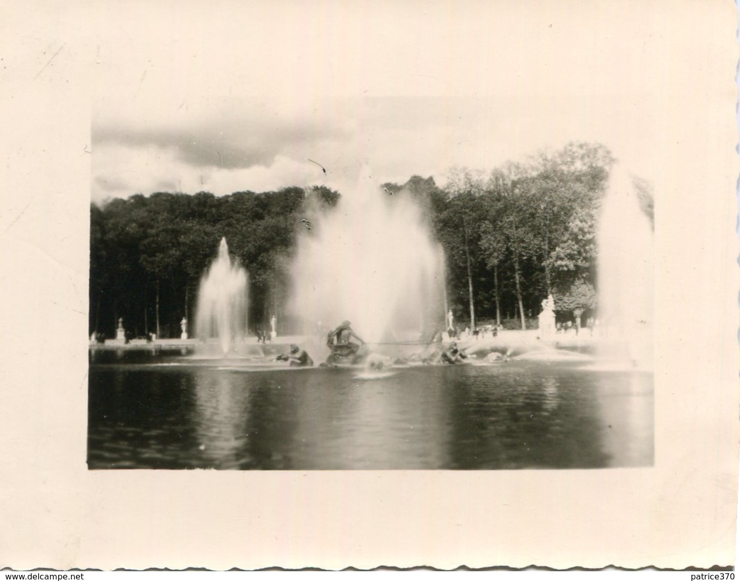 LOT De 3 PHotos Sur Les Grandes Eaux De Versailles En 1962 - Orte