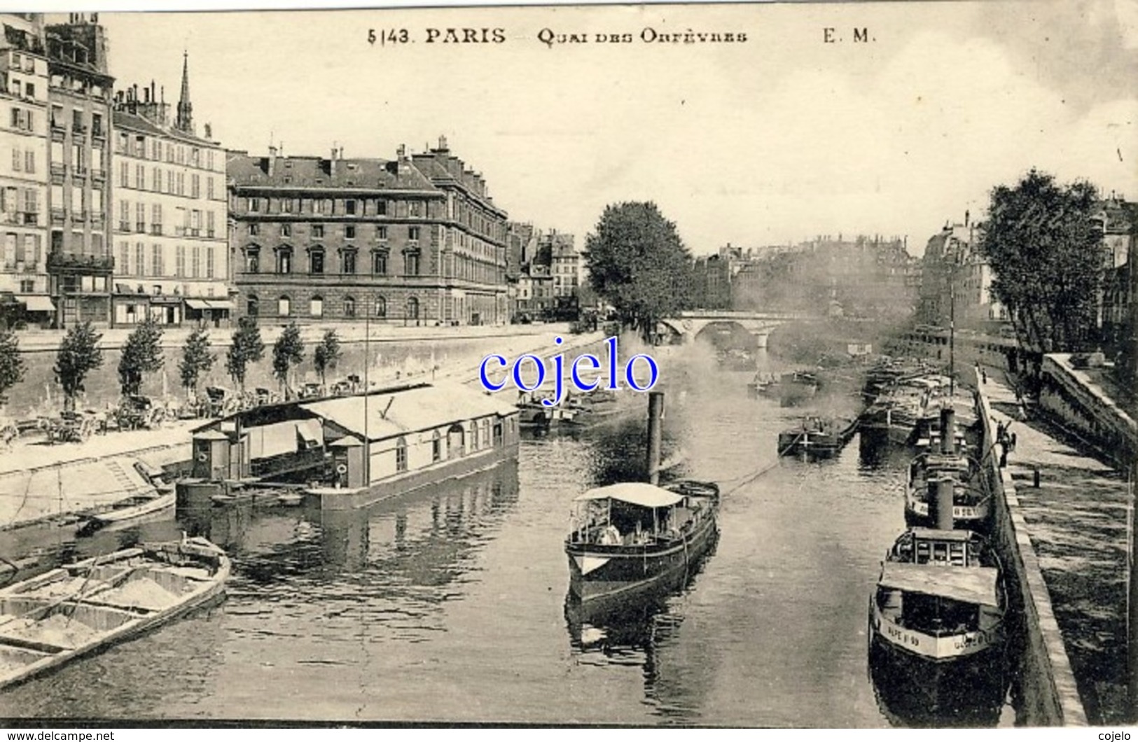 75 - Paris - Quai Des Orfèvres - La Seine Et Ses Bords