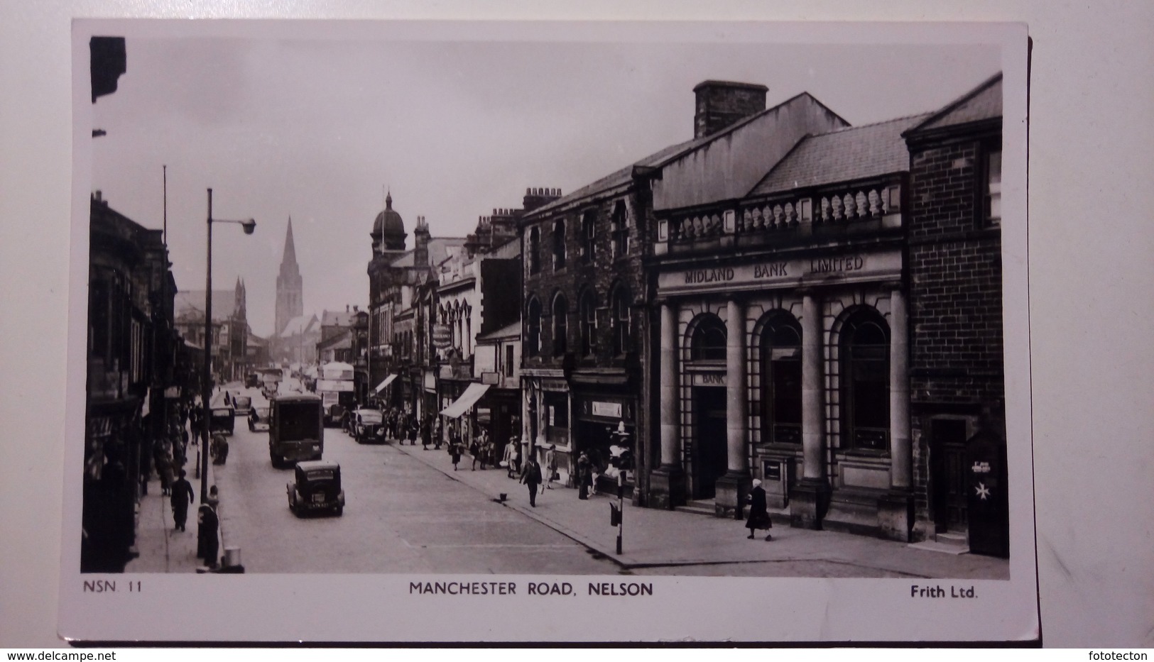 England - Lancashire - Nelson, Manchester Road - Real Photo - Altri & Non Classificati