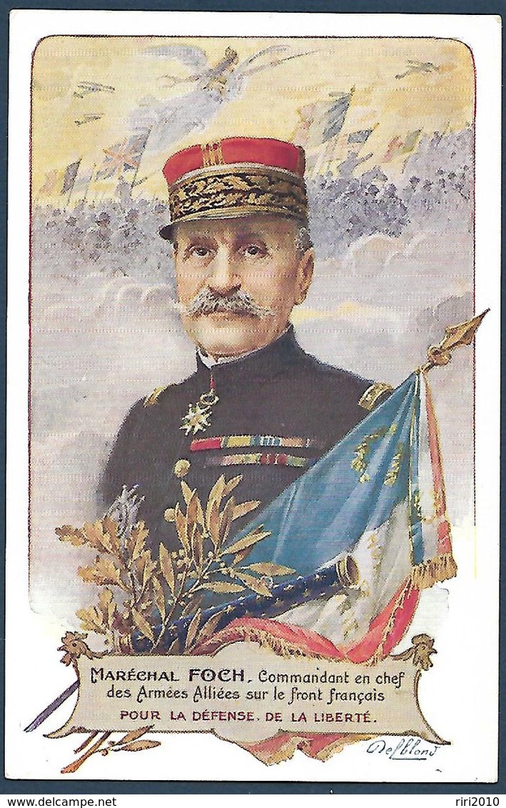 Maréchal Foch, Commandant En Chef Des Armées Alliées Sur Le Front Français - Patriotic