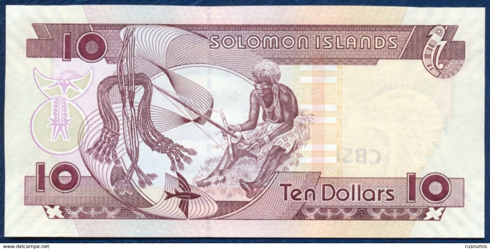 SOLOMON ISLANDS 10 DOLLARS P-27a 2005 UNC - Solomonen