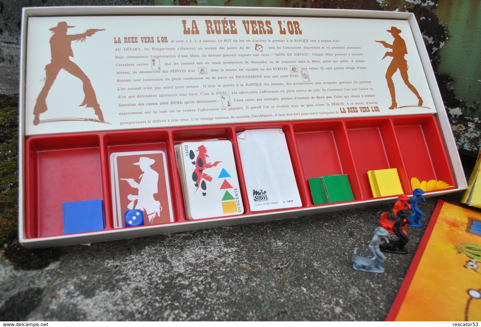 Rare Jeux La Ruée Vers L'or Années 70 Complet - Toy Memorabilia