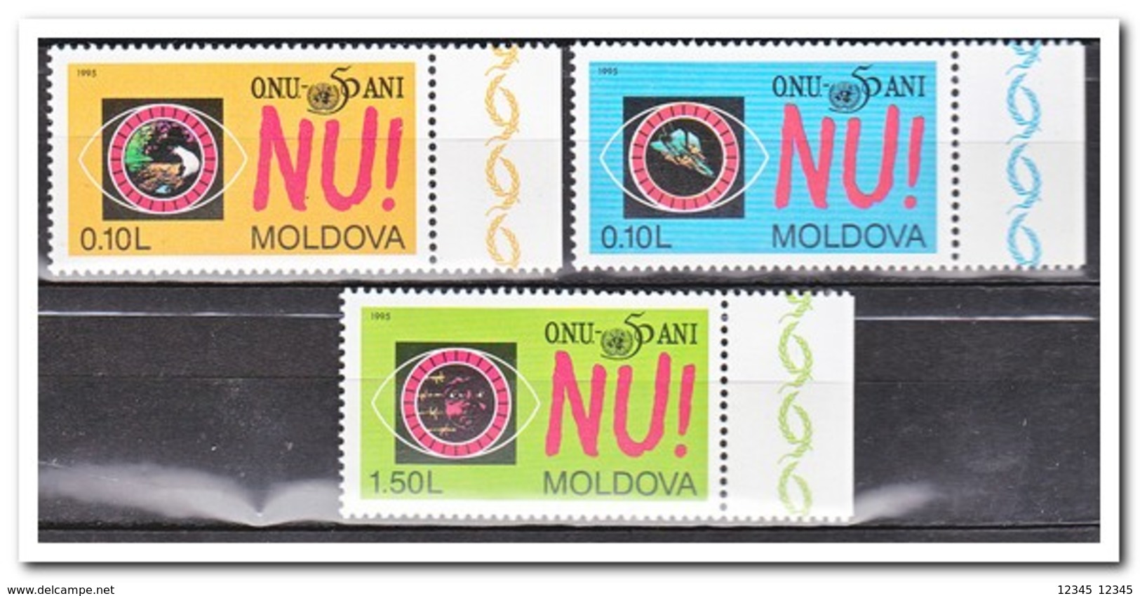 Moldavië 1995, Postfris MNH, 50 Years UNO - Moldavië