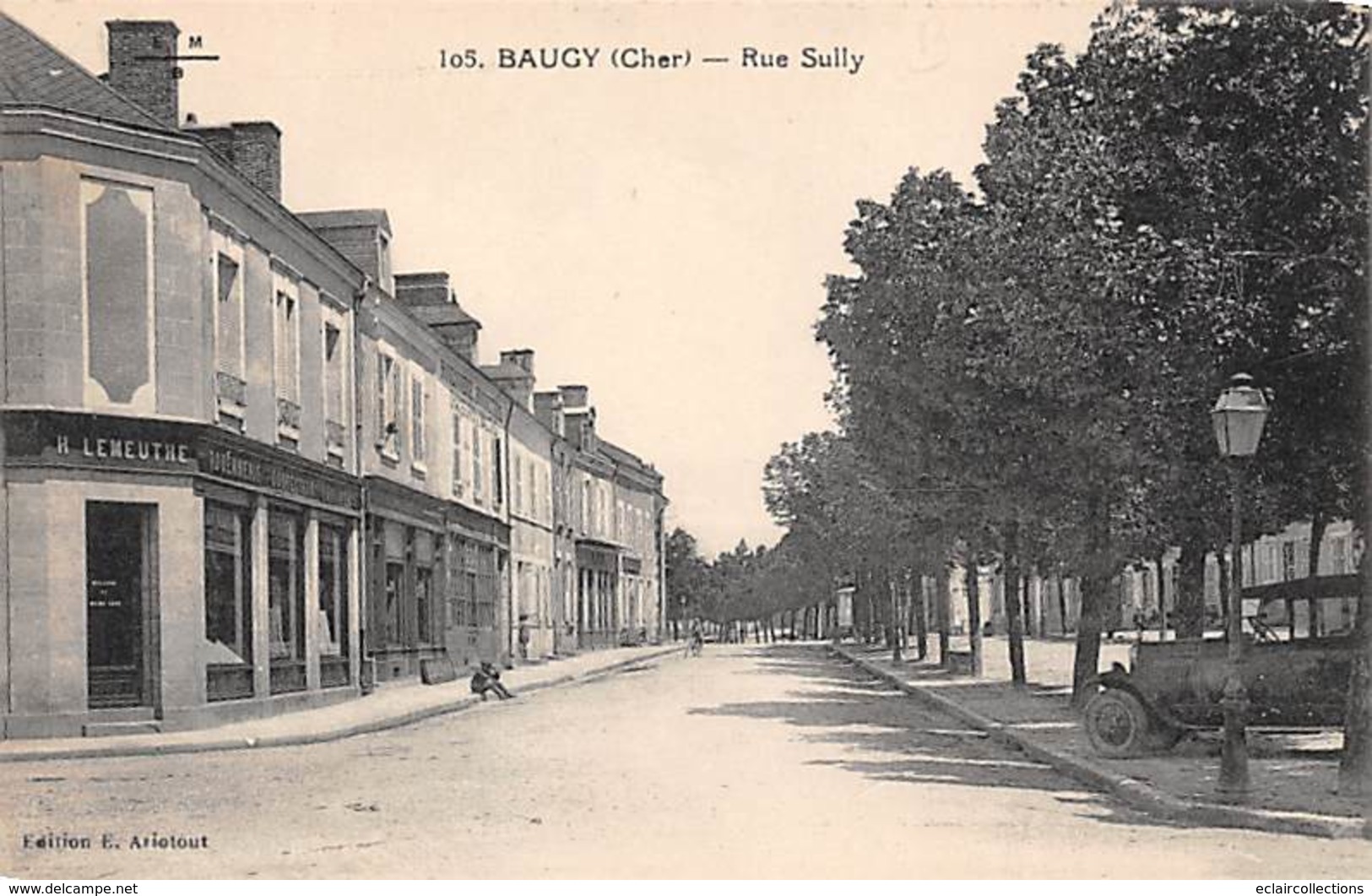 Baugy       18             Rue Sully                  (voir Scan) - Baugy