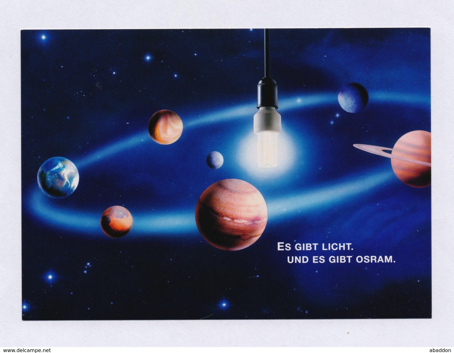 Es Gibt Licht. Und Es Gibt OSRAM - Unused - Werbepostkarten