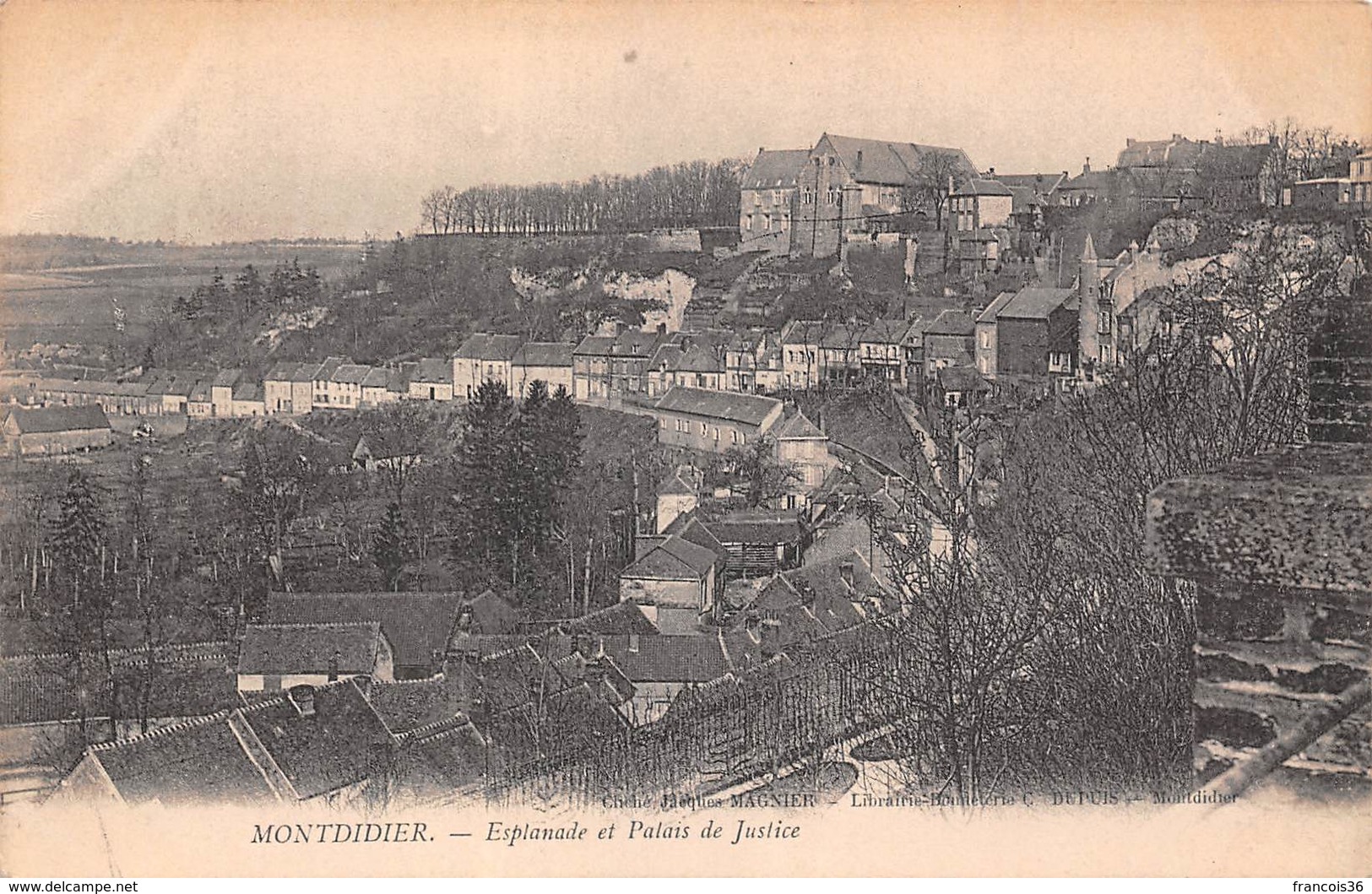 Montdidier (80) - Esplanade Et Palais De Justice - Montdidier