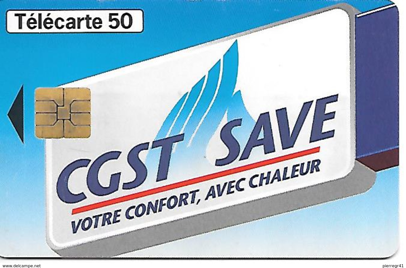 CARTE=-PRIVEE-50U-03/95-EN1170-SO3-JG-CGST SAVE-UTILISE-TBE - 50 Units