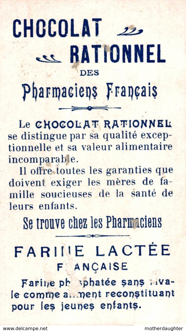 CHROMO CORSE - AJACCIO - CHOCOLAT RATIONNEL DES PHARMACIENS FRANCAIS - Other & Unclassified