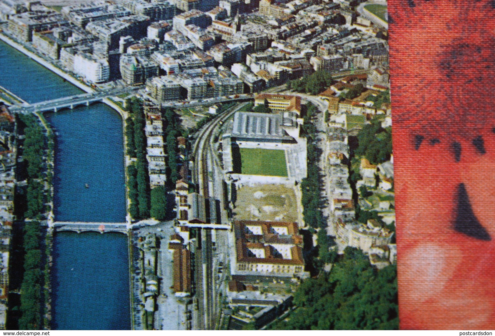 Spain, San Sebastian. Aerial View ESTADIO - STADIUM - STADE - STADION - Stadi