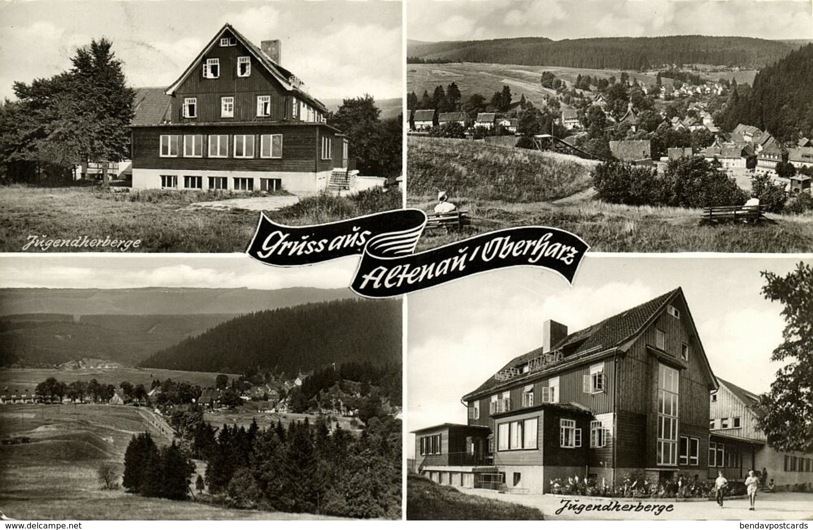 ALTENAÜ, Oberharz, Jugendherberge (1962) AK - Altenau