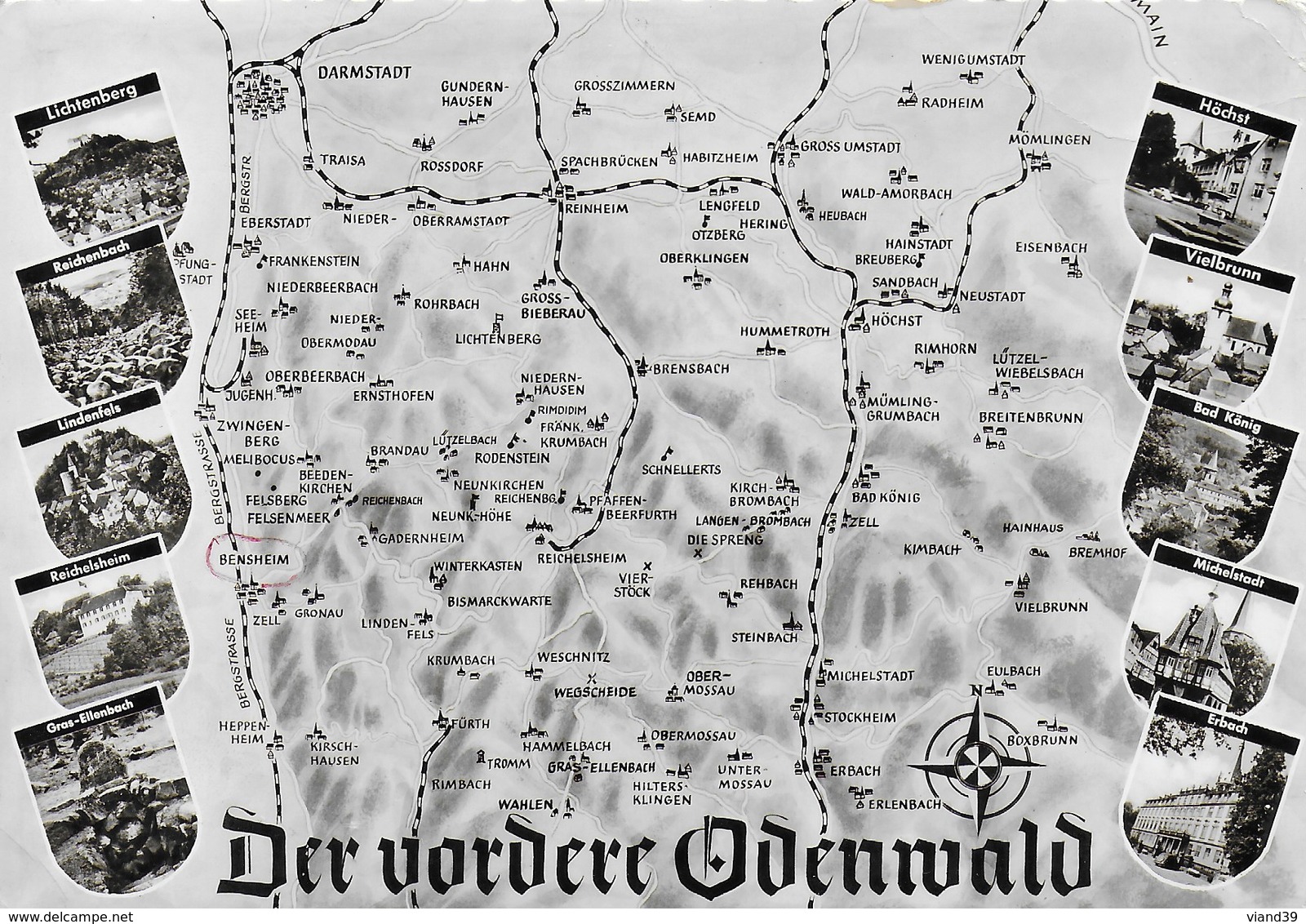 Der Vordere Odenwald - Odenwald