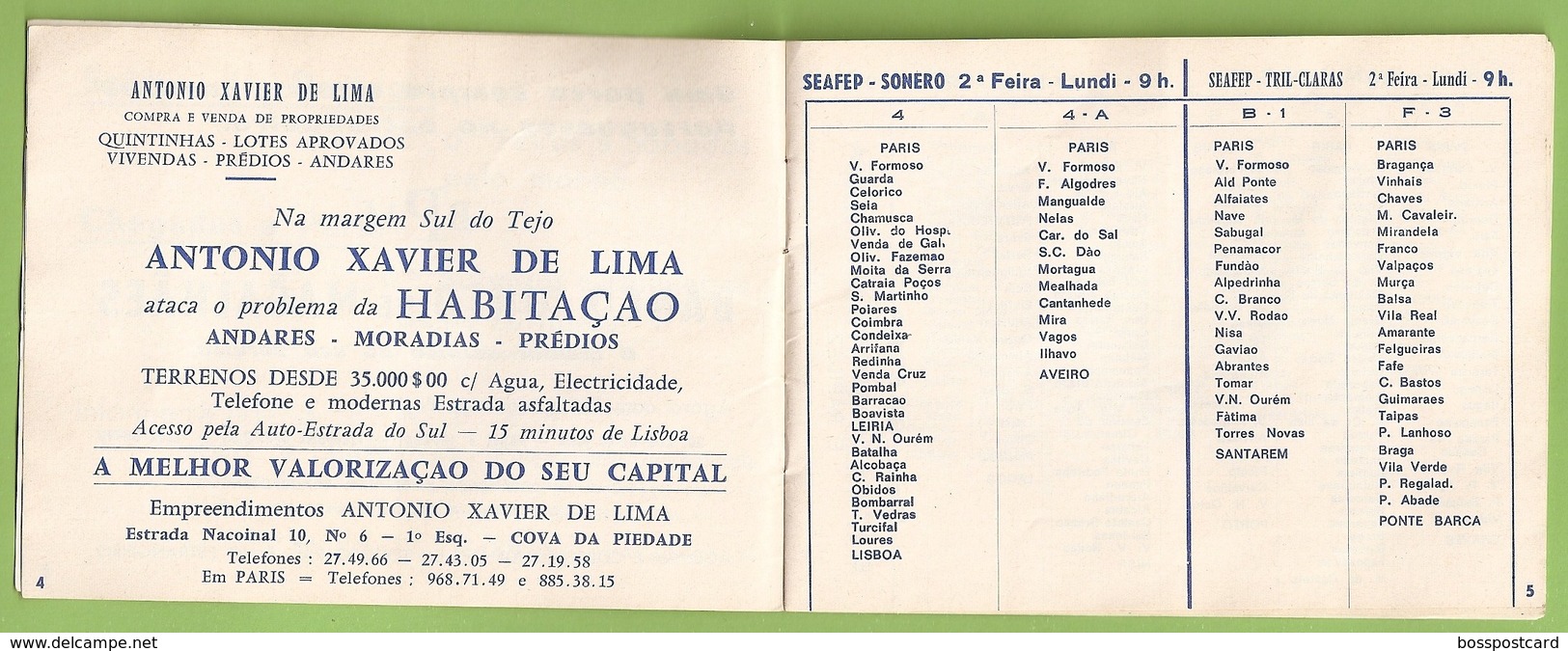 Torres Novas - Braga - Aveiro - Viseu - Faro - Lagos - Guarda - Leiria - Santarém - Horário - Autocarro - Bus - Claras - Non Classés