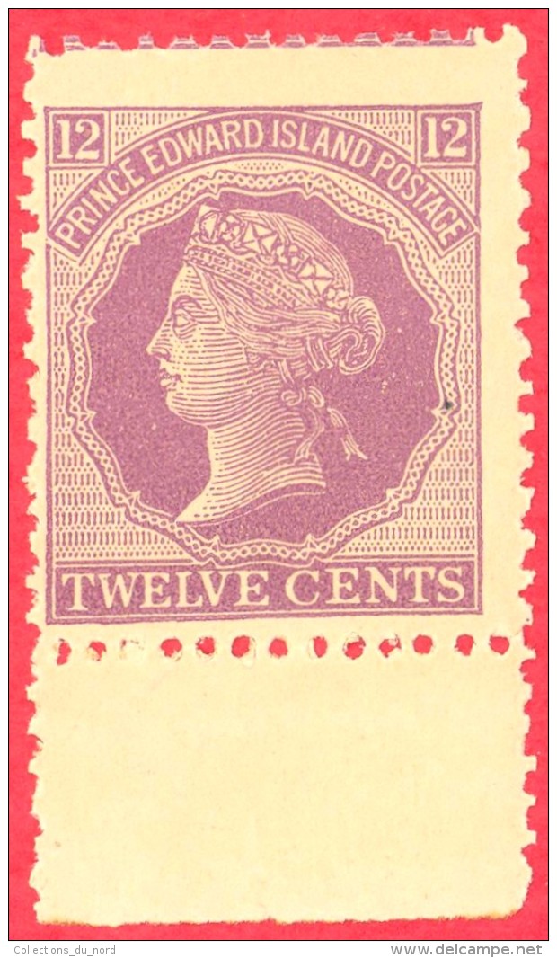 Canada Prince Edward Island # 16 Mint N/H VG - Queen Victoria ''Cents'' Issue - Unused Stamps