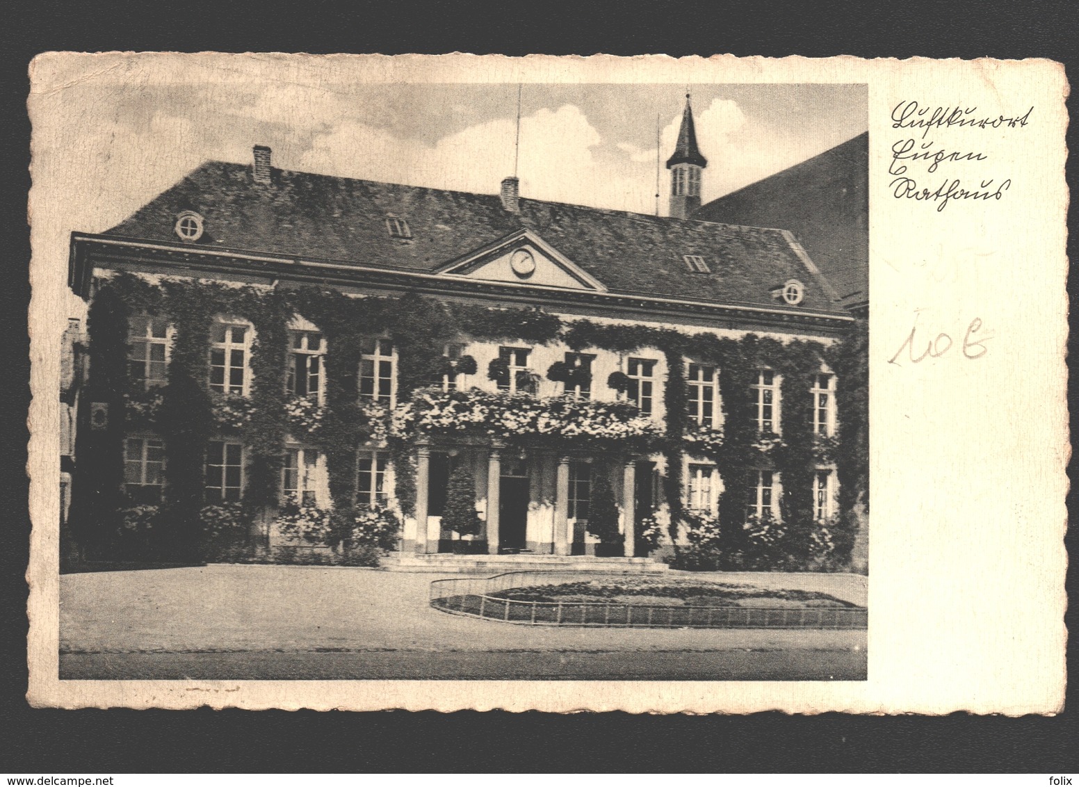 Eupen - Luftkurort Eupen - Rathaus - 1938 - Eupen