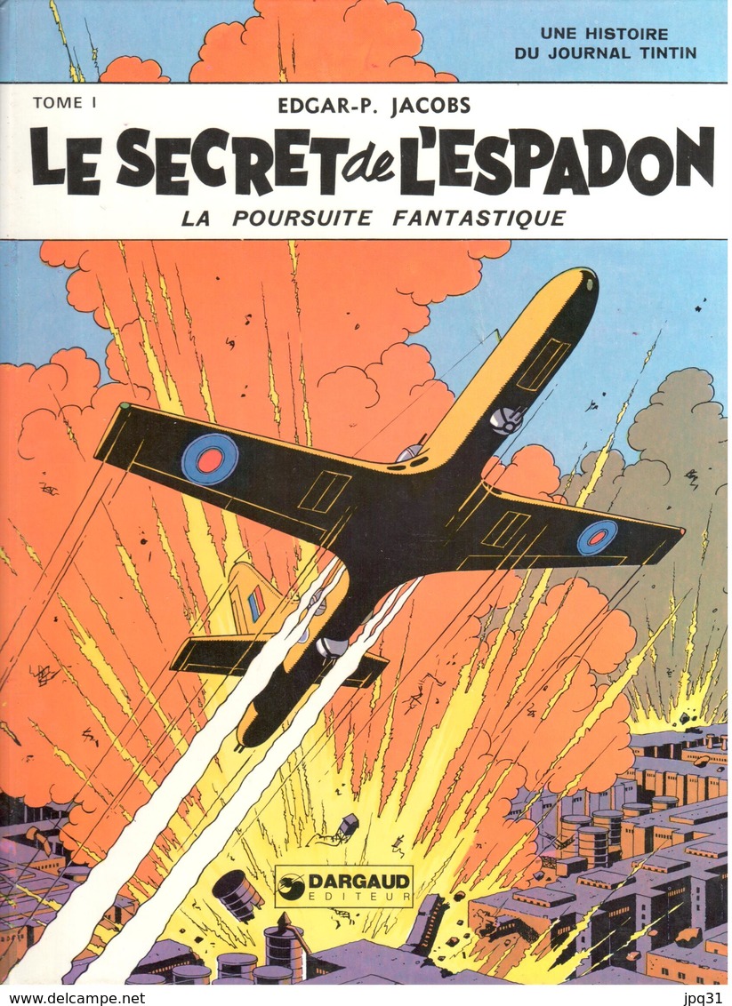 Blake Et Mortimer - Le Secret De L'Espadon 1 - Dargaud 1977 - Jacobs E.P.