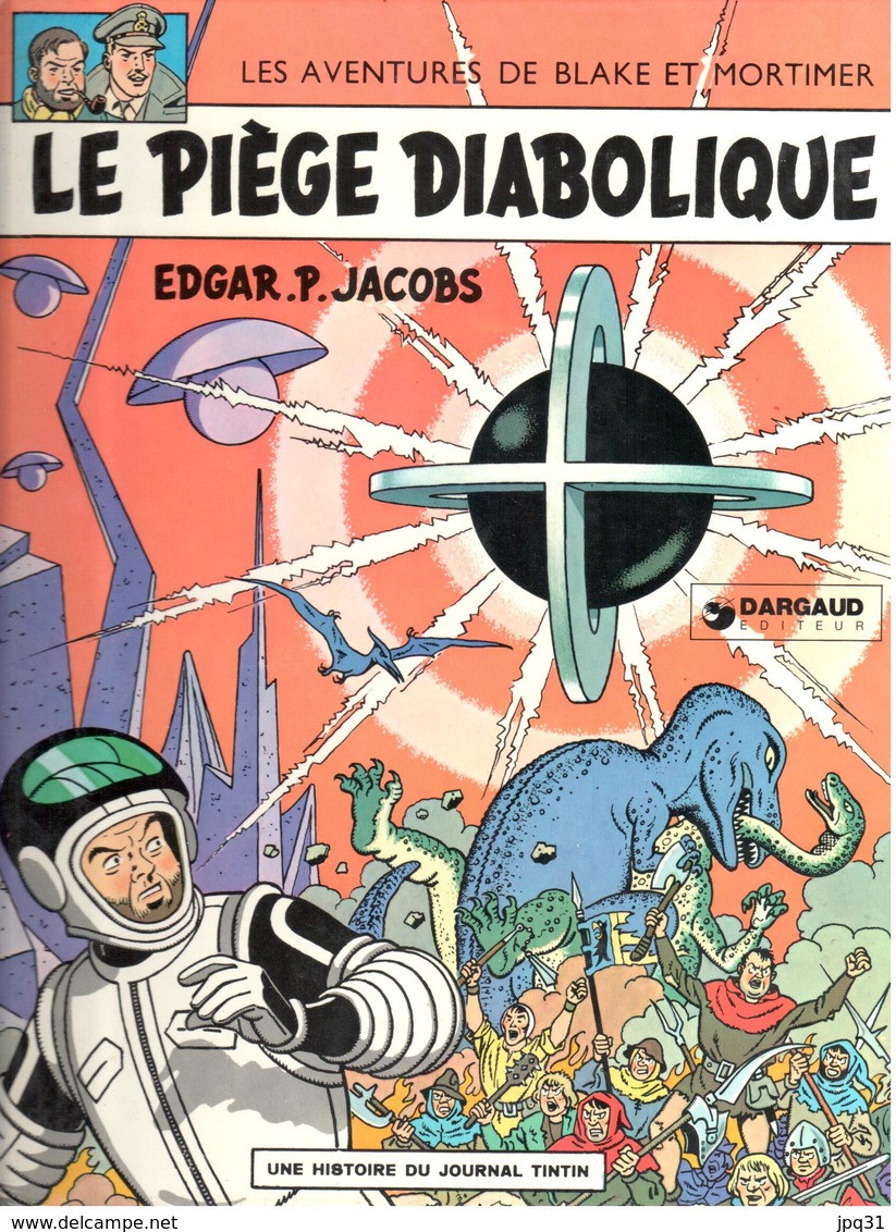 Blake Et Mortimer - Le Piège Diabolique - Dargaud 1972 - Jacobs E.P.