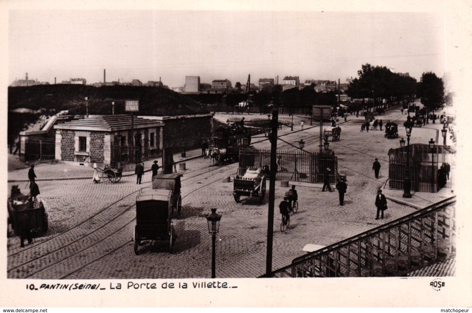 PANTIN -93- LA PORTE DE LA VILLETTE - Pantin