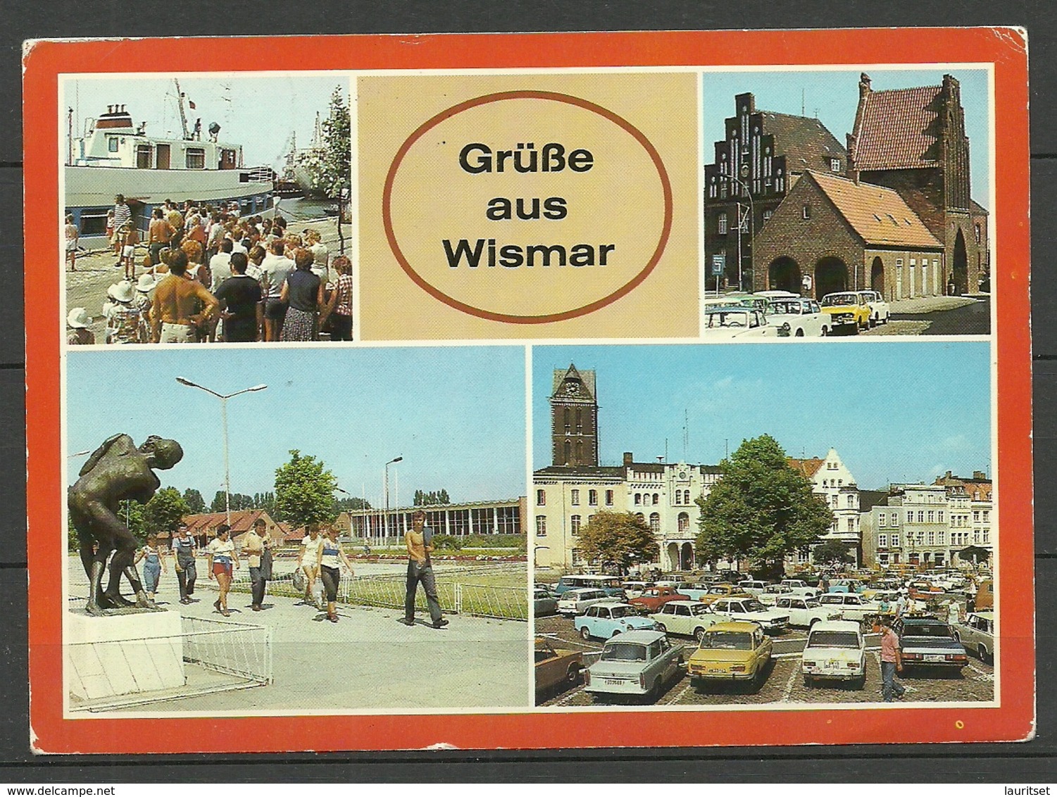 Deutschland DDR Ansichtskarte WISMAR 1990 Gesendet - Wismar