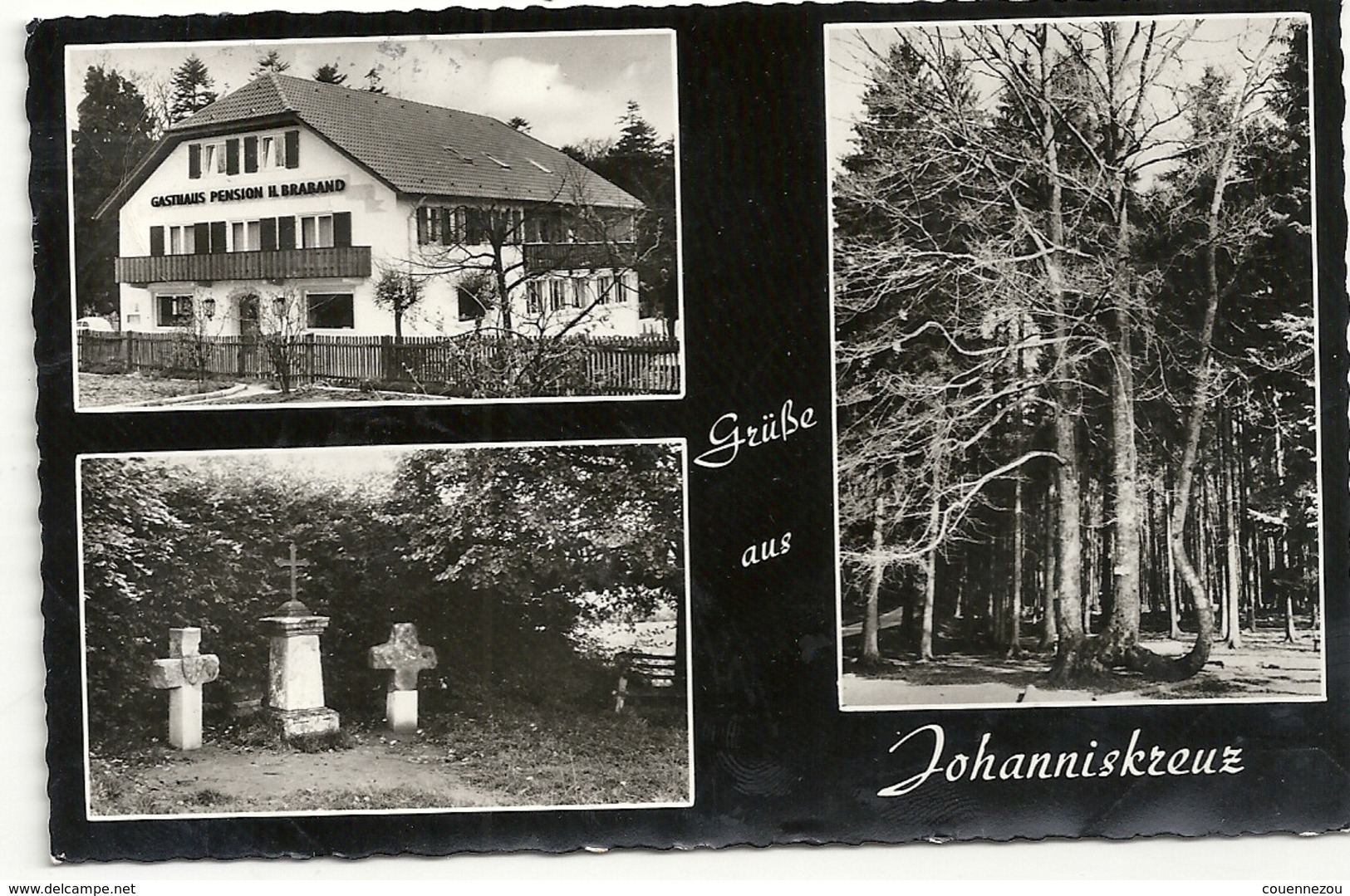 J 1059 JOHANNISKREUZ  Trippstadt GASTHAUS HEINRICH BRABAND 1966 - Autres & Non Classés