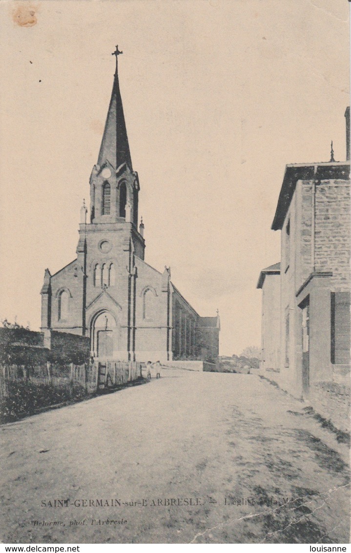 18/10/394. - ST. GERMAIN - L'ABRESLE ( 69 )  L'ÉGLISE - Other & Unclassified