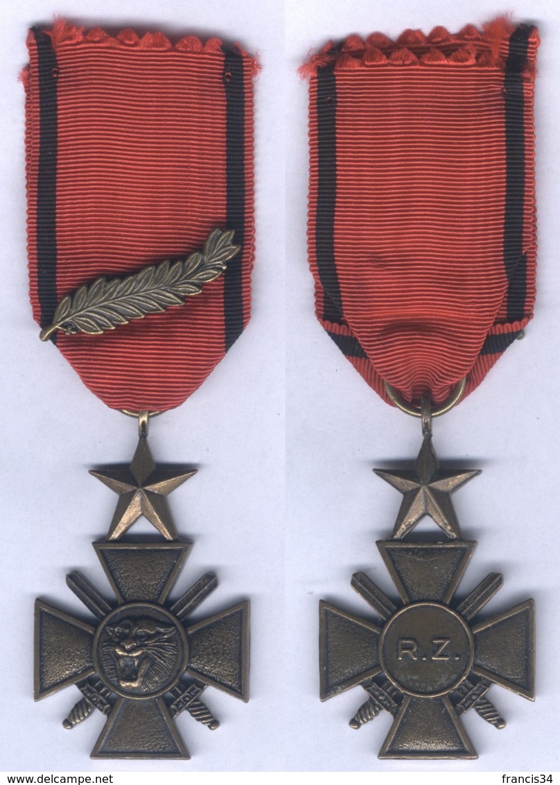 Médaille Croix De La Bravoure - Zaïre - Otros & Sin Clasificación