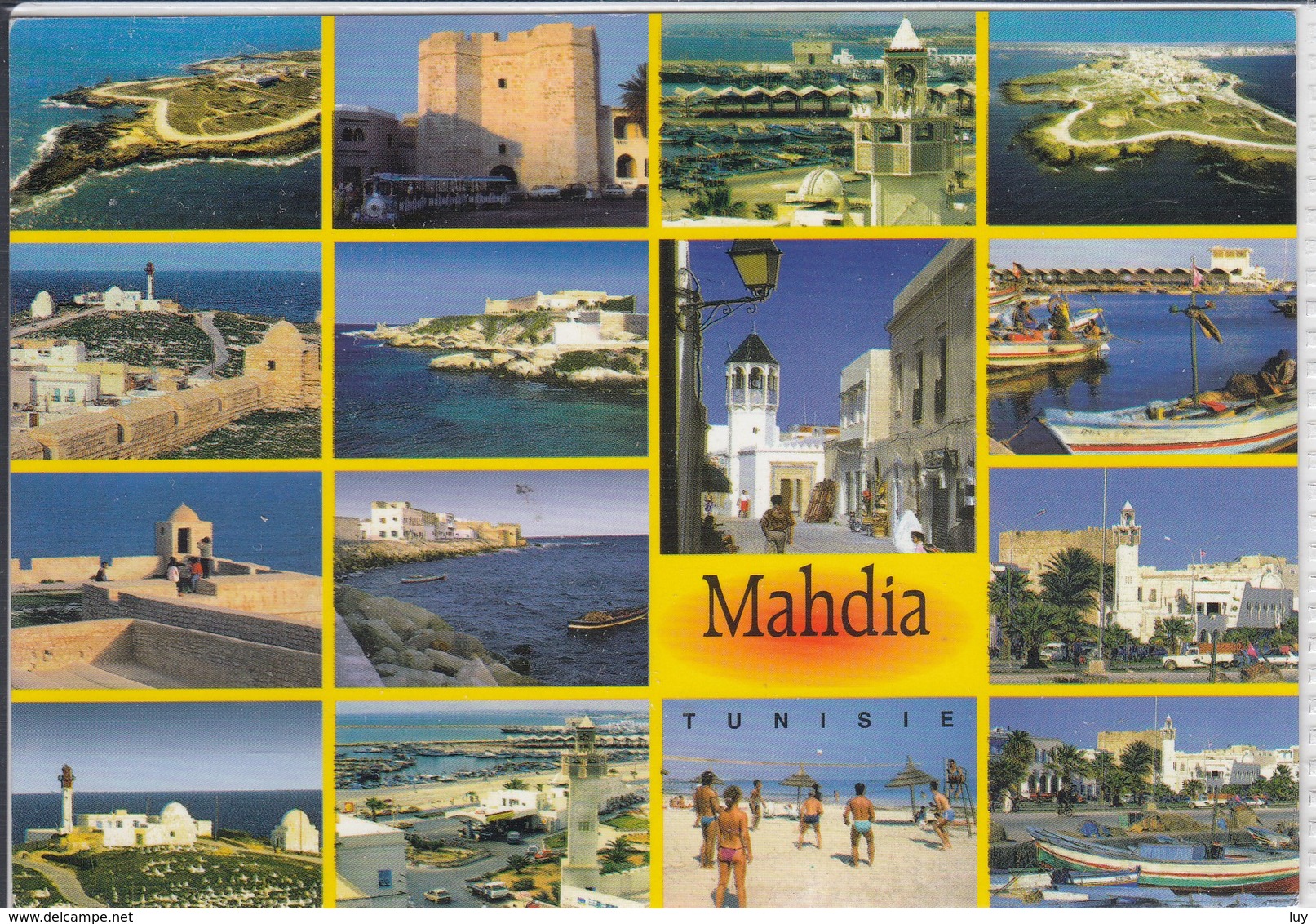 MAHDIA TUNISIE  Multi View   NICE STAMP - Tunisia
