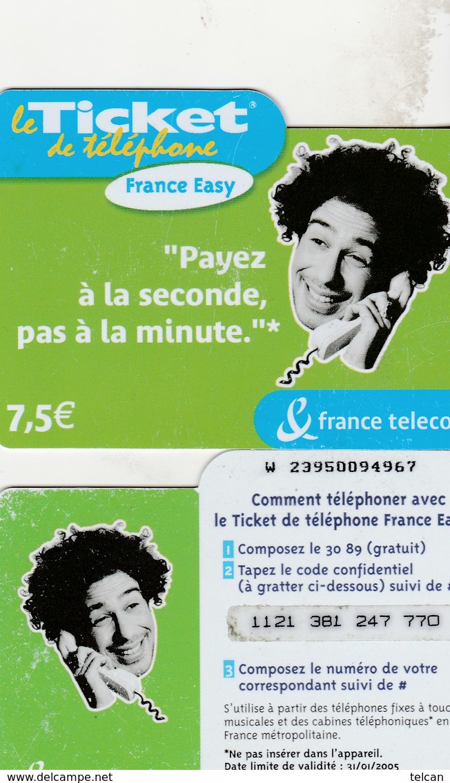 HOMME FOND VERT W 31.01.2005 - FT Tickets