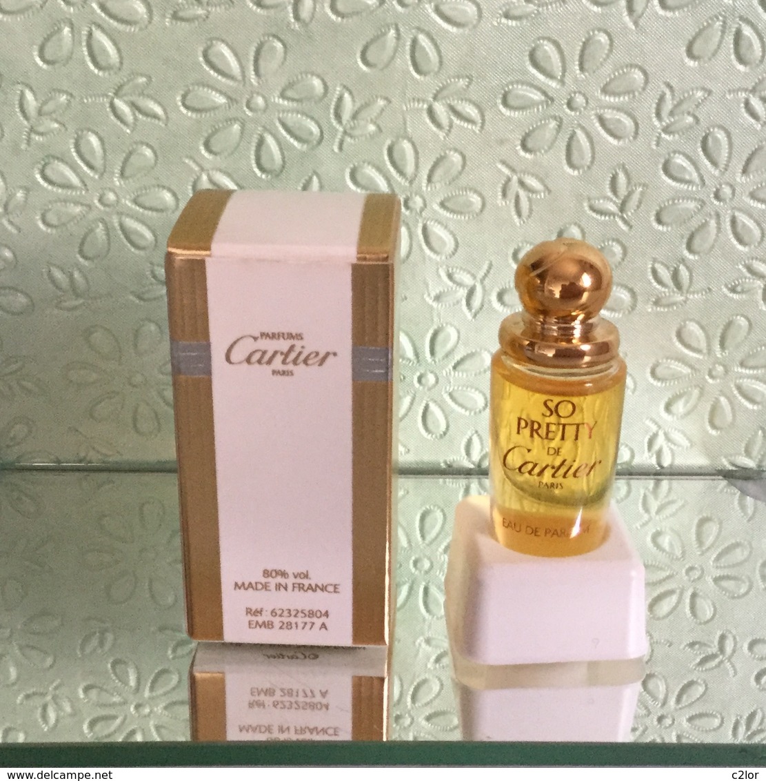 Miniature "SO PRETTY De CARTIER "de CARTIER Eau De Parfum 4 Ml Dans Sa Boite (M076) - Miniatures Femmes (avec Boite)