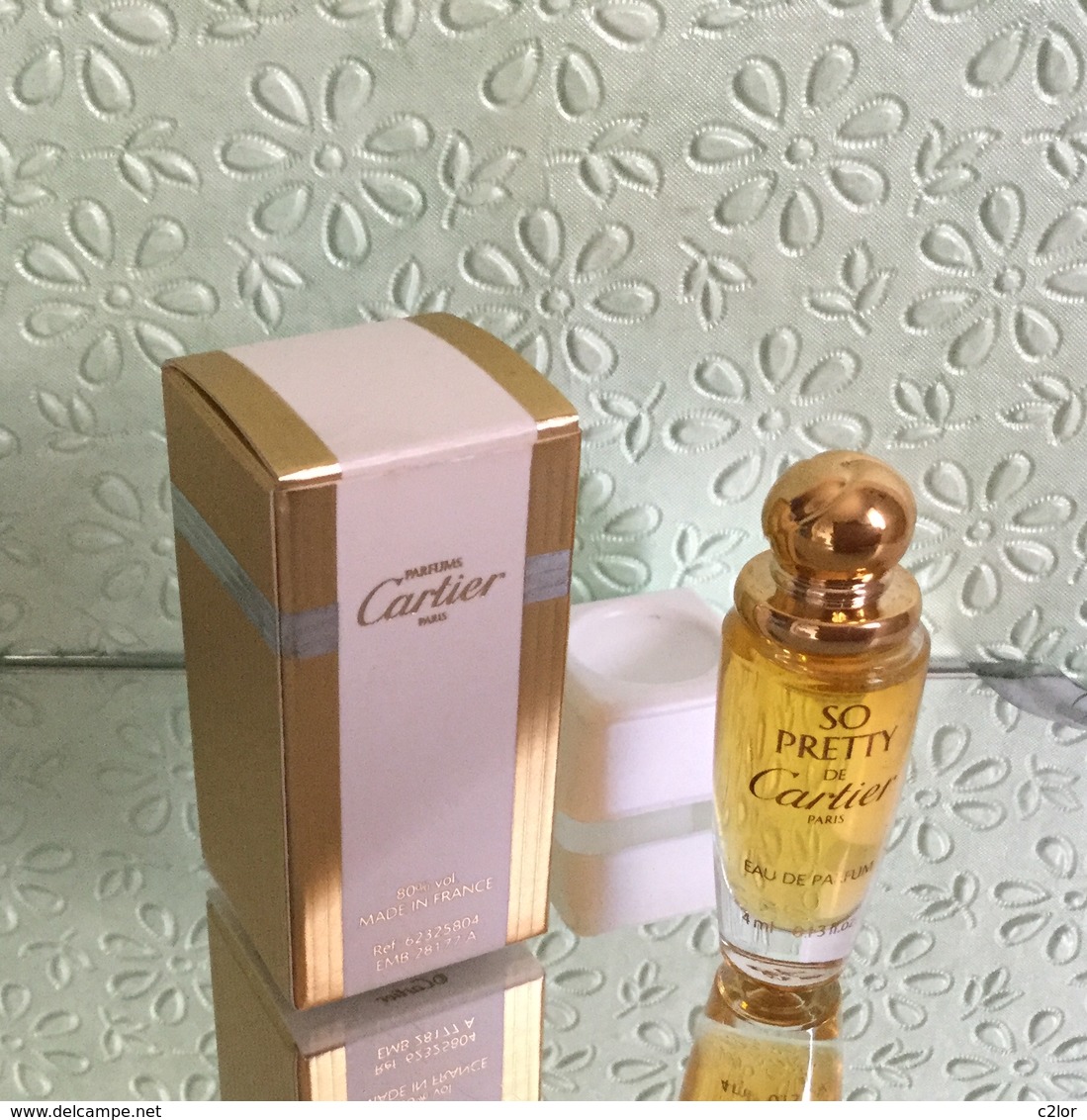 Miniature "SO PRETTY De CARTIER "de CARTIER Eau De Parfum 4 Ml Dans Sa Boite (M076) - Miniatures Femmes (avec Boite)