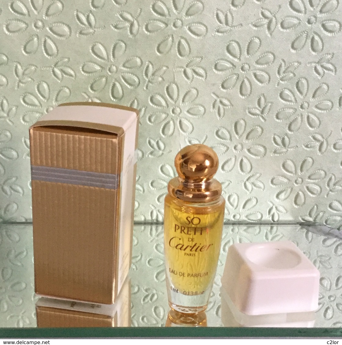 Miniature "SO PRETTY De CARTIER "de CARTIER Eau De Parfum 4 Ml Dans Sa Boite (M076) - Miniatures Femmes (avec Boite)