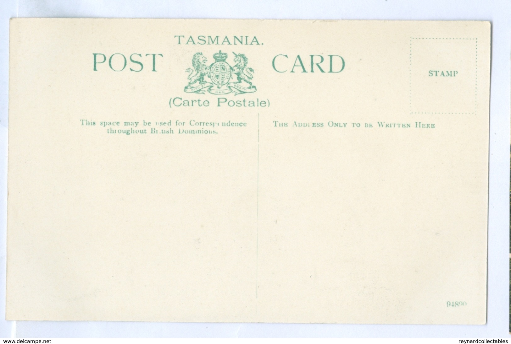 Vintage Tasmania, Mill Dam & First Basin Cataract Gorge, Launceston Colour Pc Unused. - Lauceston