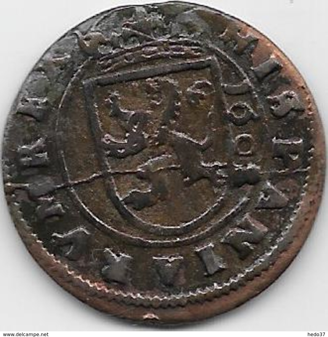 Espagne - Philippe III - 1598-1621 - Cuivre - Provincial Currencies