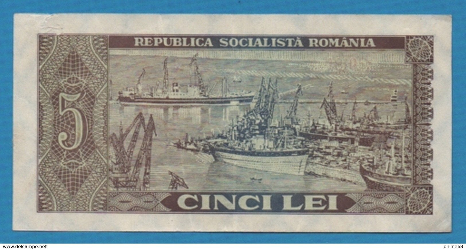 ROMANIA 5 Lei	1966	Serie F.0184 KM# 93 - Romania