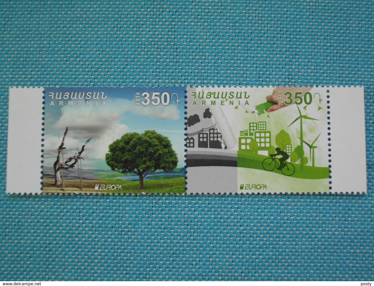 ARMENIE - ARMENIA - 2016 - EUROPA - THINK GREEN - - Arménie