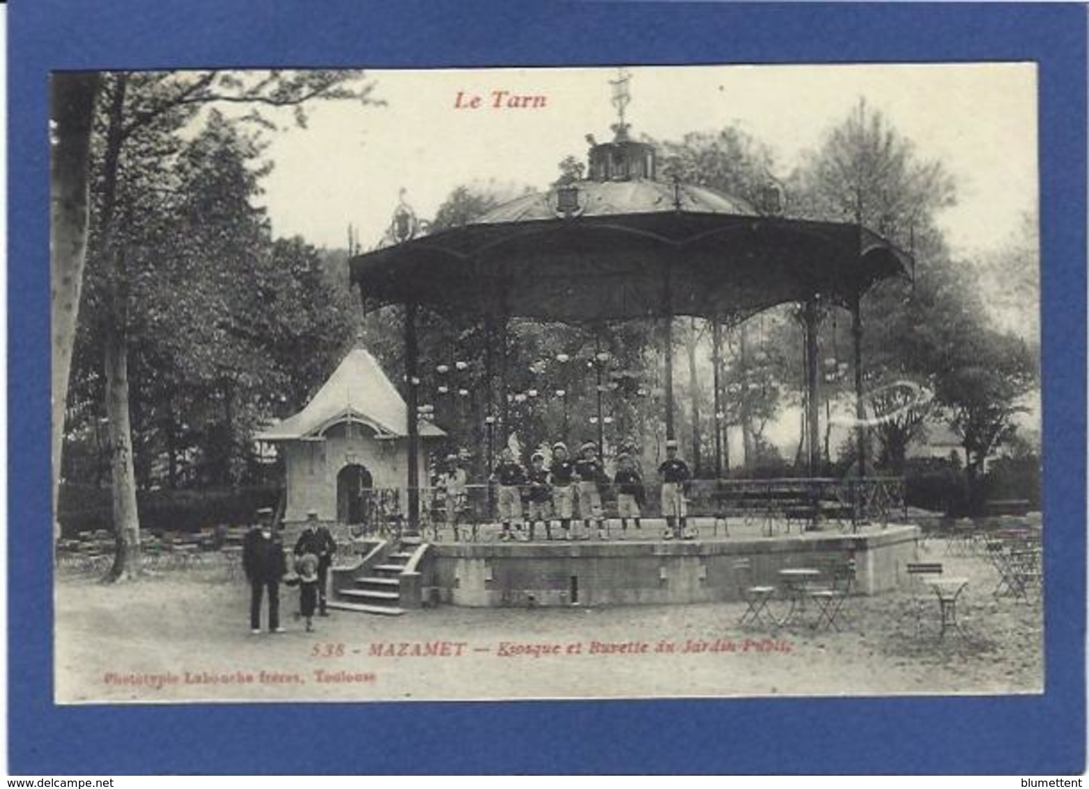 CPA Tarn 81 Mazamet écrite Kiosque - Mazamet