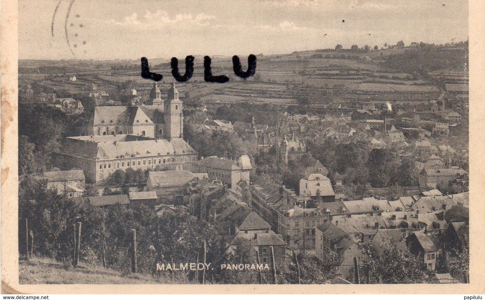 BELGIQUE : édit. X Delputz A : Malmedy Panorama - Malmedy