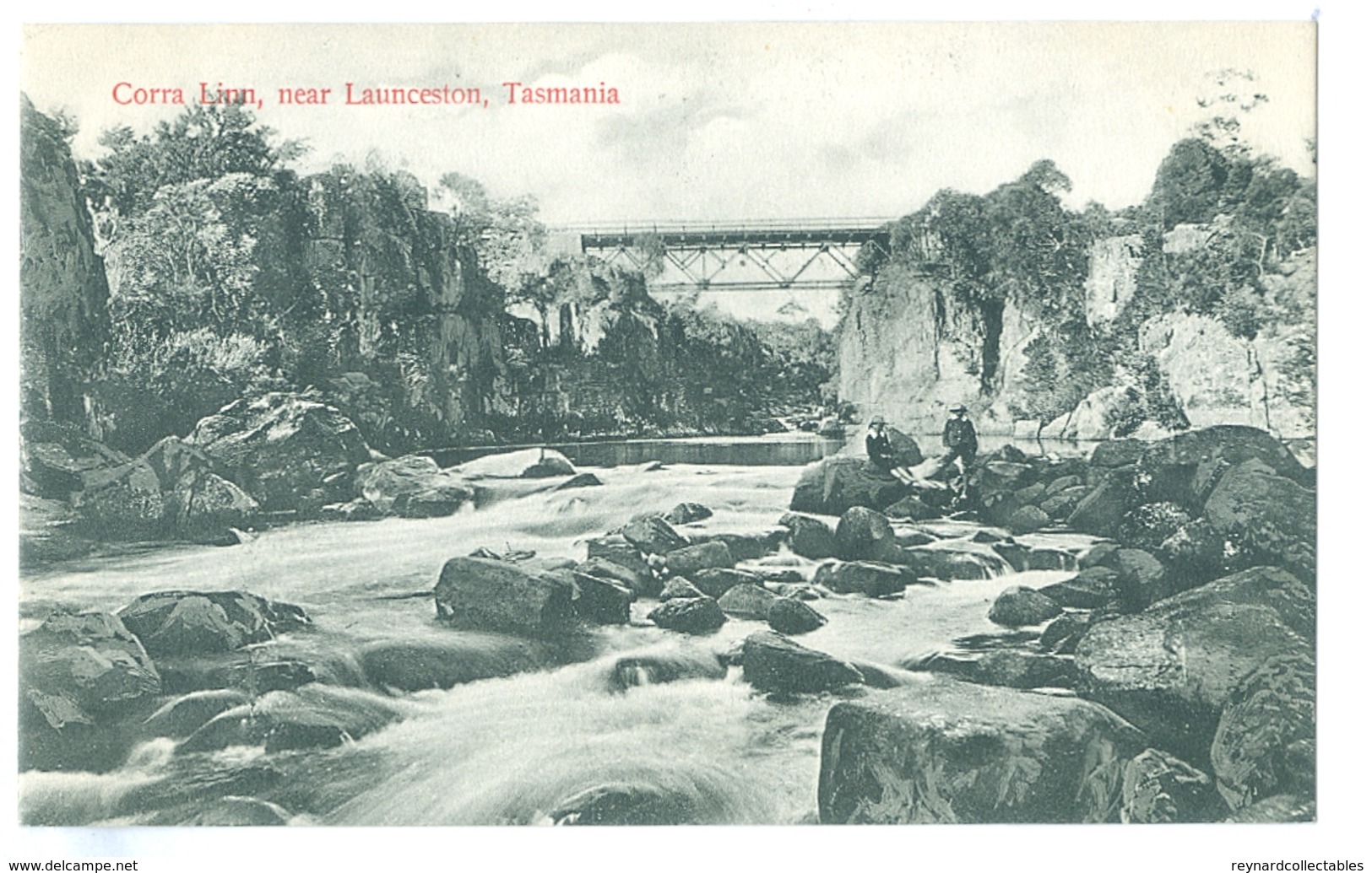 Vintage Tasmania, Launceston, Corra Linn Near Launceston Pc Unused - Lauceston