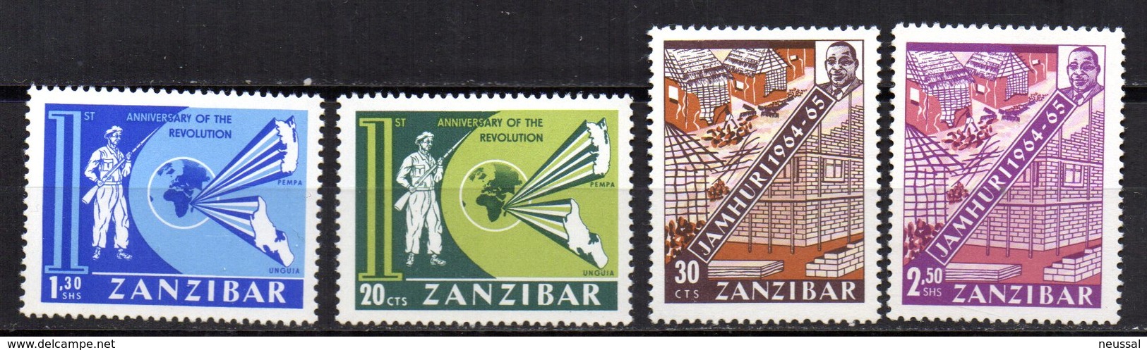 Serie Nº 316/9 Zanzibar - Zanzibar (1963-1968)