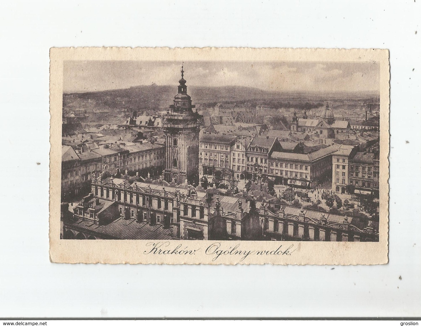 KRAKOW 7 OGOLNY WIDOK 1923 - Pologne