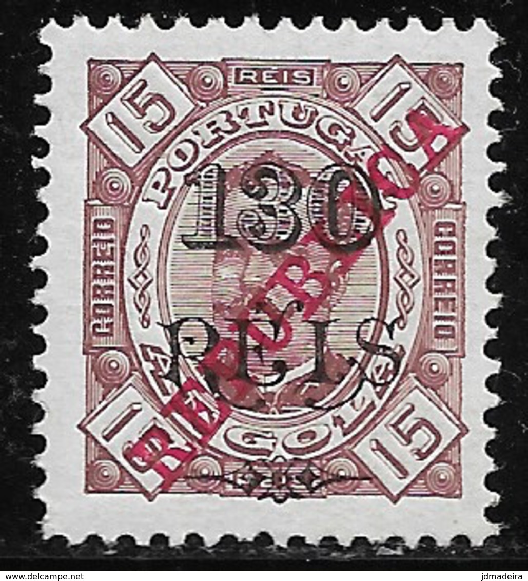 Angola - 1915 King Carlos Overprint REPUBLICA - Angola