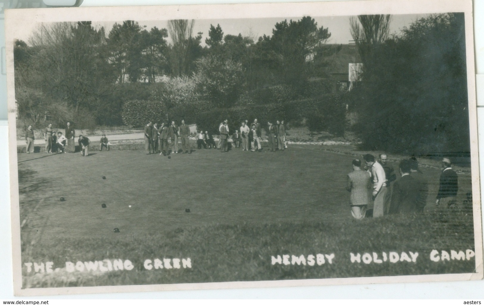 Hemsby 1948; The Bowling Green. Holiday Camp - Circulated. (editor?) Read Info! - Autres & Non Classés