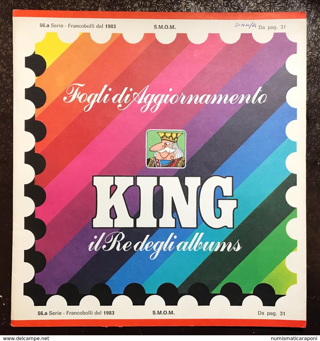 SMOM Fogli Marini King 1983 - Sovrano Militare Ordine Di Malta