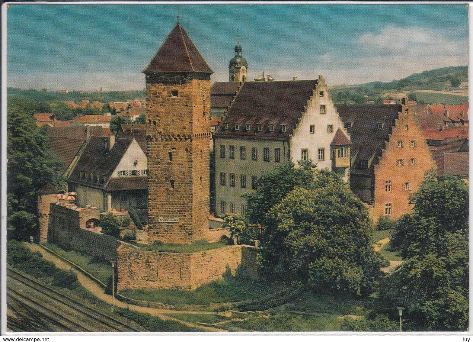 NECKARSULM  Deutsches Zweirad Museum Früheres Deutschordensschloß  Gel. - Neckarsulm