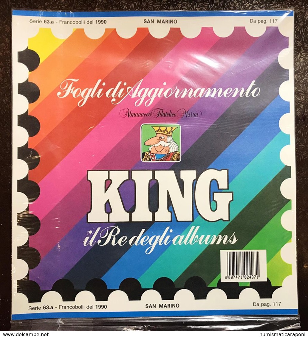 Fogli Marini Europa San Marino 1990 + Minifoglio Natale - Nuovi