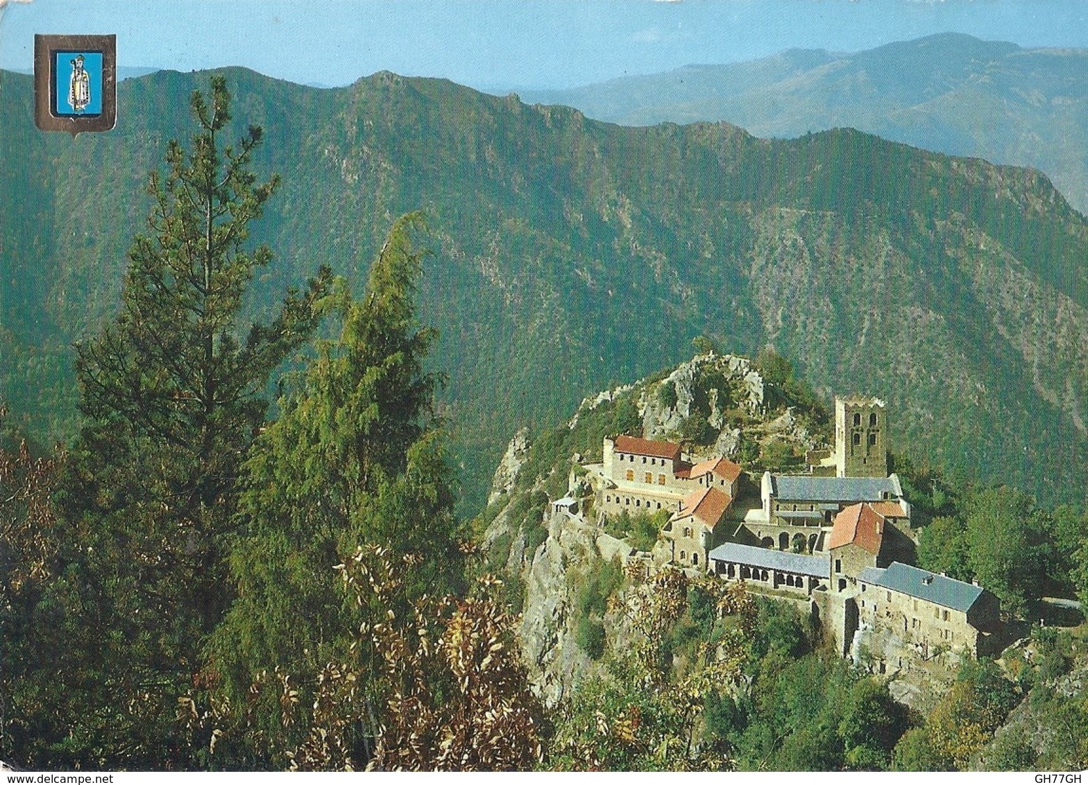 CPA ABBAYE DE VERNET-LES-BAINS 1972 - Autres & Non Classés