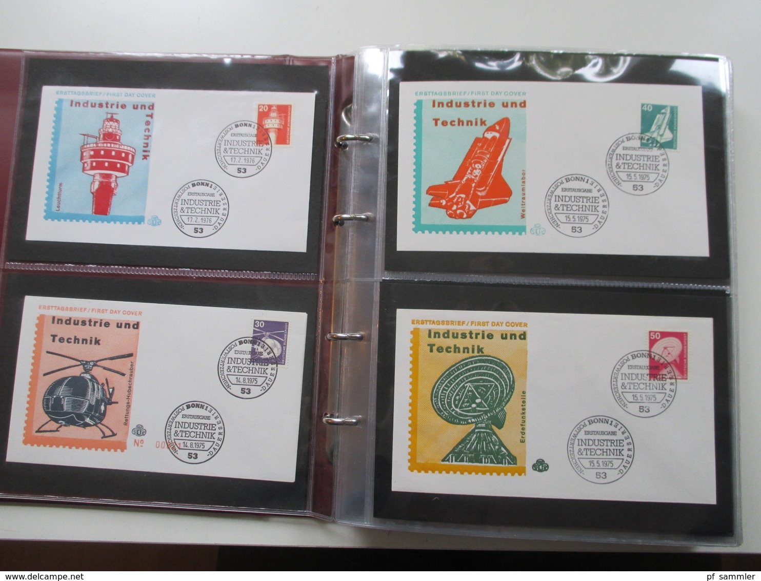 Album FDC BRD U. Berlin Insgesamt 76 Belege FDC. Auch Kleinbogen 1979 / 80 Und Blocks Ab Block 3 (2x) Hoher KW - Sammlungen (im Alben)